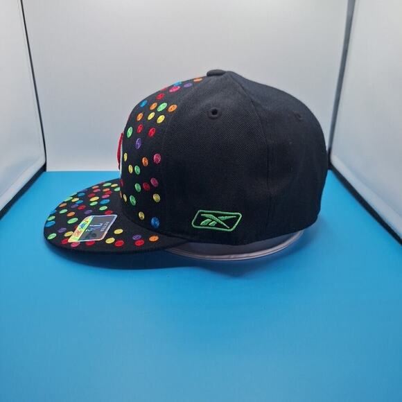 Cincinnati Bengals Reebok Multi-Color Polka Dots Fitted Cap Hat Size: 7 1/2 - Picture 3 of 7